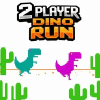 2 Player Dino Game is a fast-paced, endless runner featuring the familiar pixel dinosaur whenever the internet goes down. In this 2-3 player version, you can play with other players and navigate obstacles together, competing for the highest score on the sand.