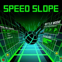 Speed Slope is a nonstop running game where speed increases until pure instinct takes over/ The track stretches endlessly through neon environments filled with sudden hazards and impossible turns. 