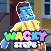 Wacky Steps is a ragdoll physics walking game where every movement feels unpredictable and hilarious. The character’s wobbly legs create chaotic motion, turning a simple walk into a comedy of balance. 